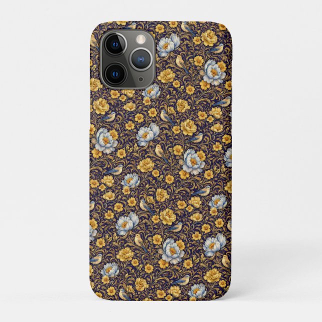 Funda De Case-Mate Para iPhone Floral iPhone Case (Reverso)