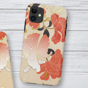 Funda Para iPhone 11 Floral japonesa
