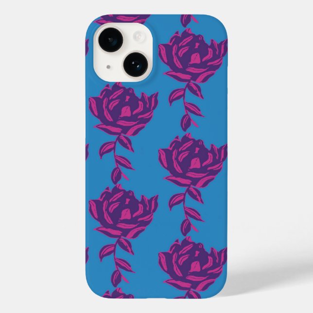 Funda De Case-Mate Para iPhone Floral lisa (Reverso )