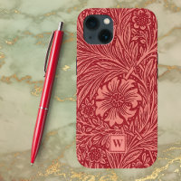 Floral Marigold roja de William Morris con inicio