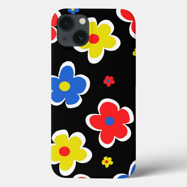 Funda De Case-Mate Para iPhone Floral menor (Reverso)