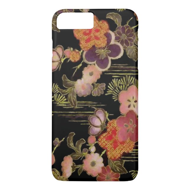 Funda De Case-Mate Para iPhone Floral oriental (Reverso)