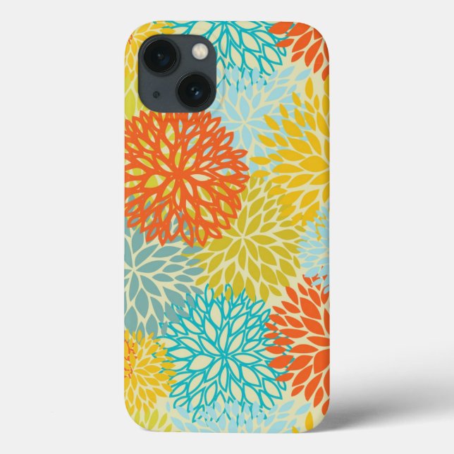 Funda De Case-Mate Para iPhone Floral pattern 3 (Reverso)
