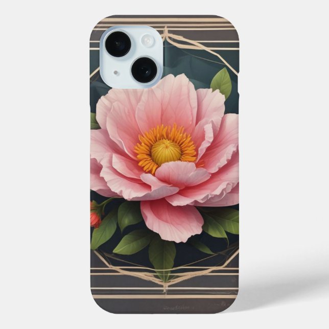 Funda De Case-Mate Para iPhone Floral Phonecase (Reverso )