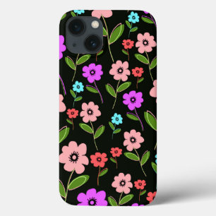 Funda Para iPhone 13 Floral retro