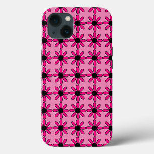 Funda Para iPhone 13 Floral rosa
