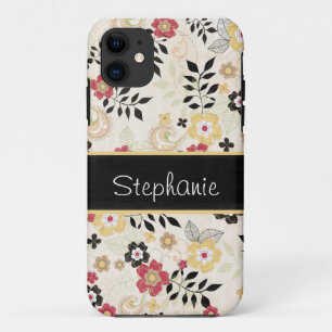 title_seo2 Floral rosa y amarilla personalizada
