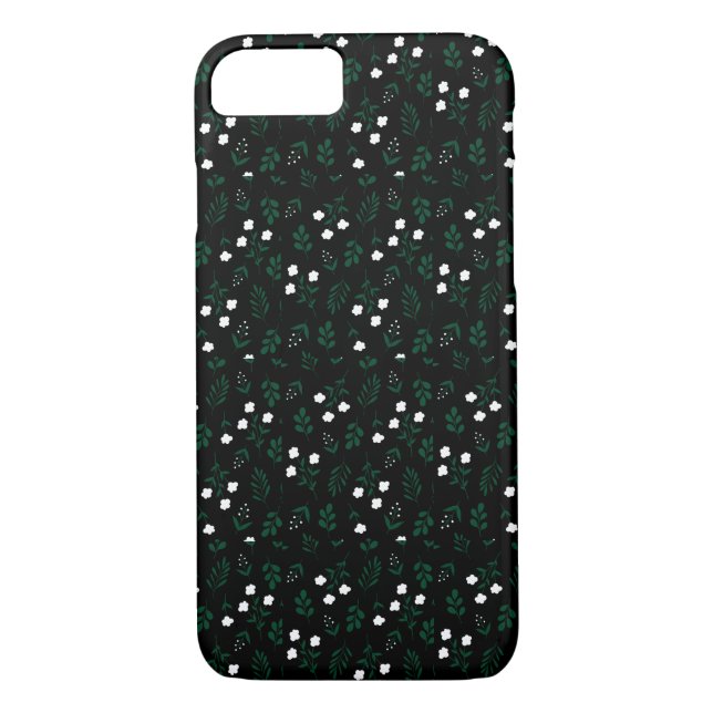 Funda De Case-Mate Para iPhone Floral Rústica Elegante (Reverso)