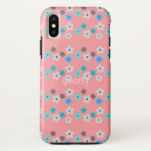 Funda Para iPhone X Floral Rustica Moderna