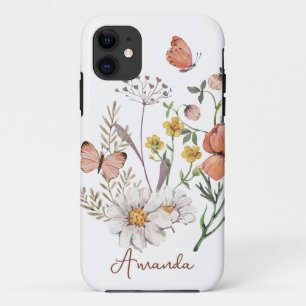 Funda Para iPhone 11 Floral silvestre