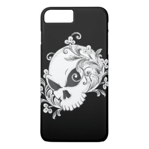 Funda Para iPhone 8 Plus/7 Plus Floral Skull