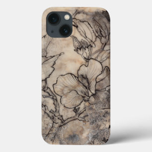 Funda Para iPhone 13 Floral tatuada I