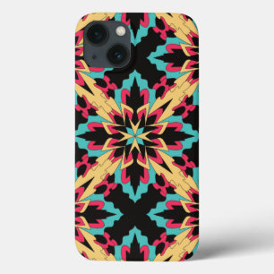 Funda Para iPhone 13 Floral Y Glamour Moda Impresionante