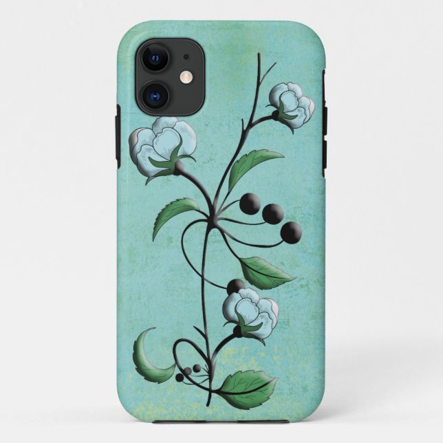 Funda De Case-Mate Para iPhone Florales modernos (Reverso)