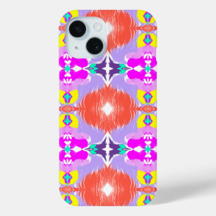 Funda Para iPhone 15 Florecer Solar Caleidoscopio
