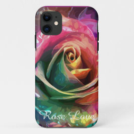 Funda Para iPhone 11 Florecimiento celeste: Rosa extranjero