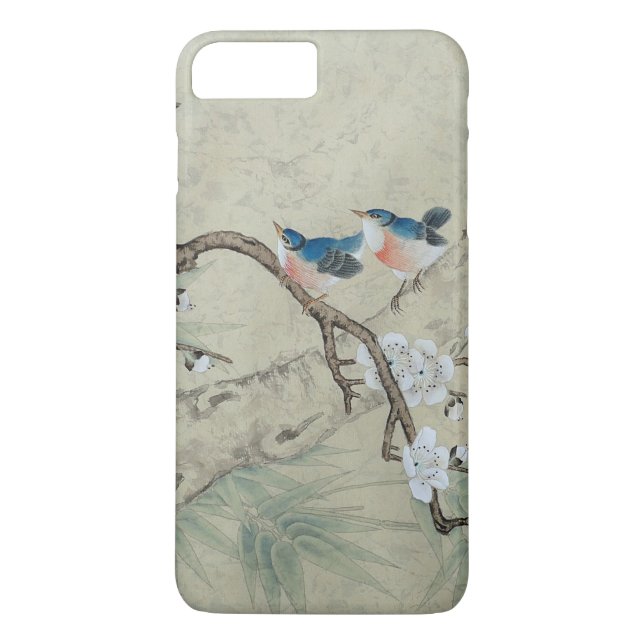 Funda De Case-Mate Para iPhone Florecimiento del ciruelo en primavera (Reverso)