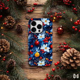 Funda Para iPhone 14 Pro De Case-Mate Florecimiento Invernal Festivo – Vacaciones Audace