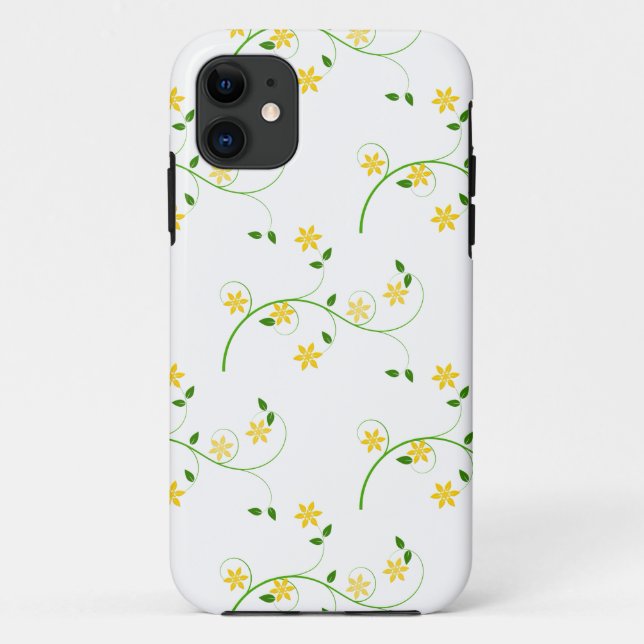 Funda De Case-Mate Para iPhone Florecimiento y flores (Reverso)