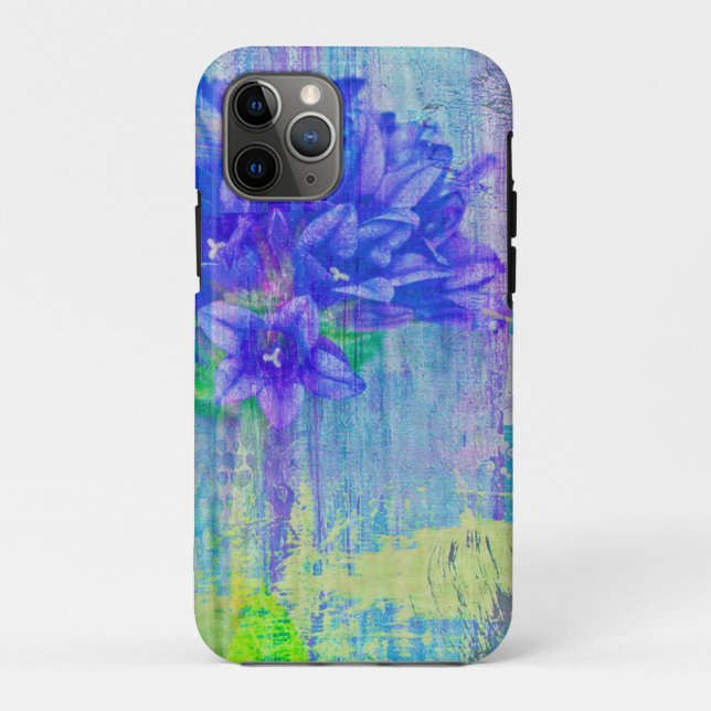 Funda De Case-Mate Para iPhone Florencia en violeta azul (Reverso)