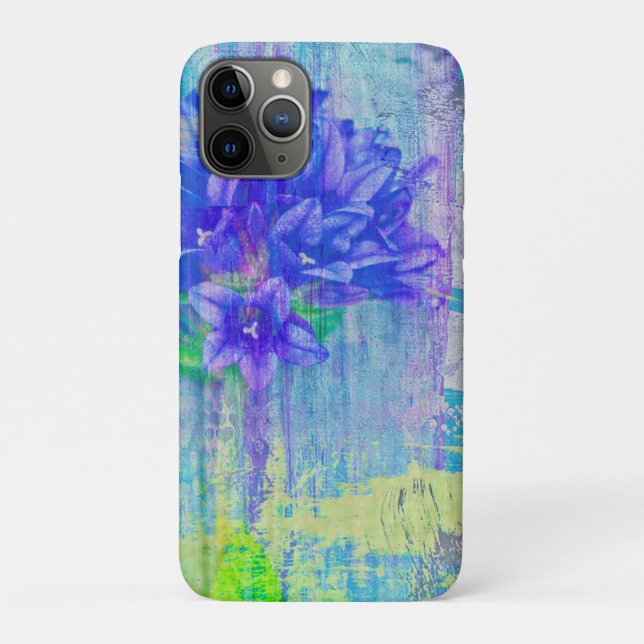 Funda De Case-Mate Para iPhone Florencia en violeta azul (Reverso)