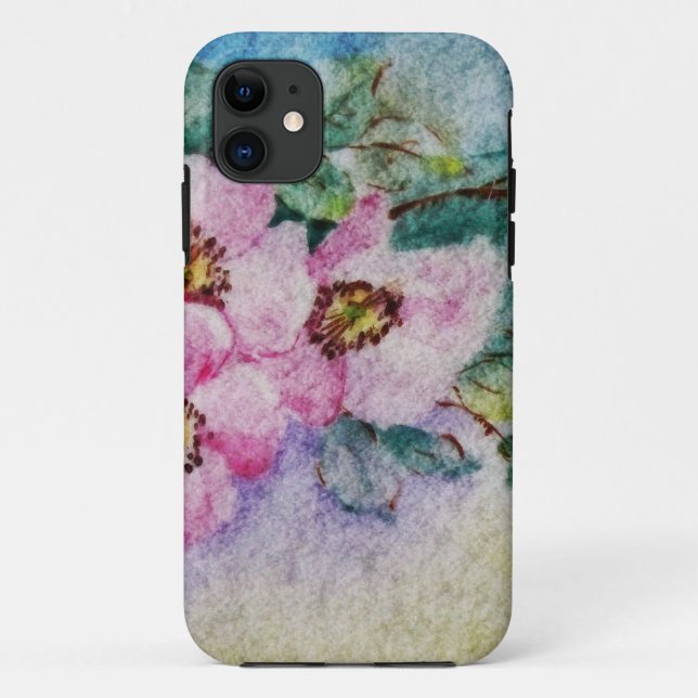 Funda De Case-Mate Para iPhone Flores (Reverso)
