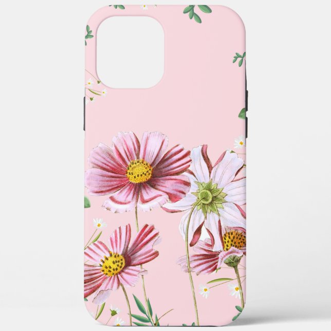 Funda De Case-Mate Para iPhone Flores (Reverso )