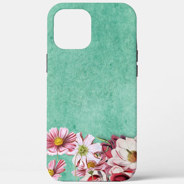 Funda De Case-Mate Para iPhone Flores (Reverso )
