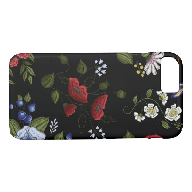 Funda De Case-Mate Para iPhone Flores (Reverso (horizontal))