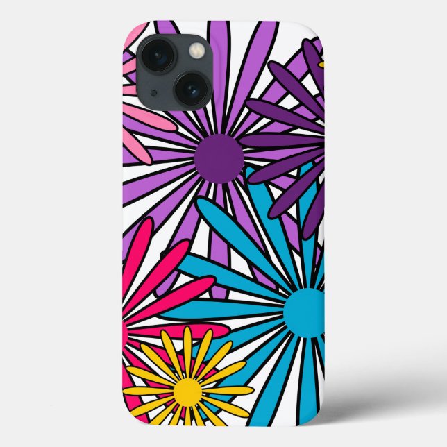 Funda De Case-Mate Para iPhone Flores (Reverso)