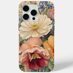 Funda Para iPhone 15 Pro Max flores