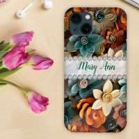 Flores 3D de colores de caída, personalizado de ma