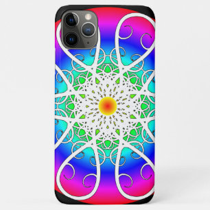 Funda Para iPhone 11 Pro Max Flores abstractas