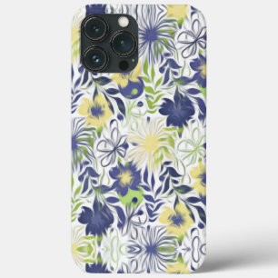 Funda Para iPhone 13 Pro Max Flores abstractas