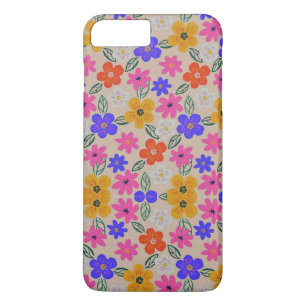 Funda Para iPhone 8 Plus/7 Plus Flores abstractas 