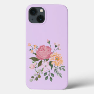 Funda Para iPhone 13 Flores acuáticas