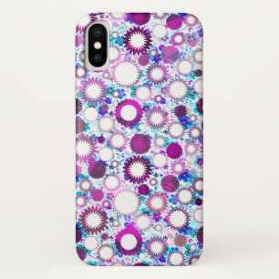 Funda Para iPhone X Flores alegres y estampados de sol