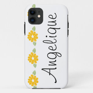 Funda Para iPhone 11 Flores amarillas conocidas de Angelique