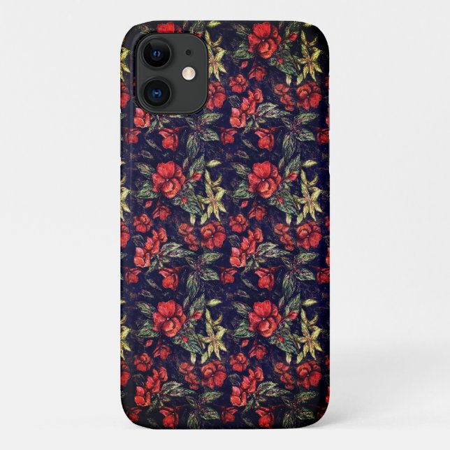 Funda De Case-Mate Para iPhone Flores antiguas de Alexandra Cook alias Linandara (Reverso)