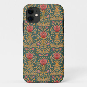 Funda Para iPhone 11 Flores Art Nouveau