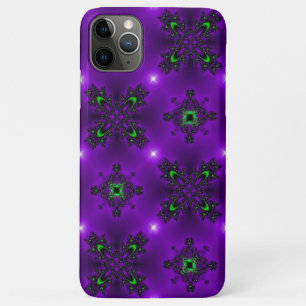 Funda Para iPhone 11 Pro Max Flores artdeco en estilo retro