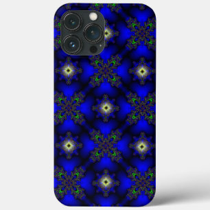 Funda Para iPhone 13 Pro Max Flores artdeco en estilo retro