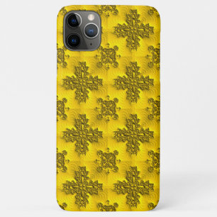 Funda Para iPhone 11 Pro Max Flores artdeco en estilo retro