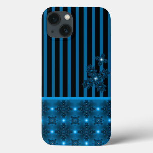 Funda Para iPhone 13 Flores artdeco en estilo retro