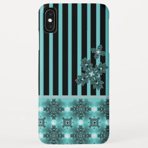 Funda Para iPhone XS Max Flores artdeco en estilo retro