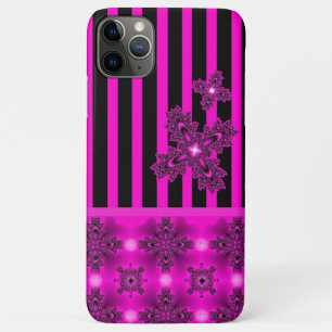 Funda Para iPhone 11 Pro Max Flores artdeco en estilo retro