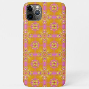 Funda Para iPhone 11 Pro Max Flores artdeco en estilo retro