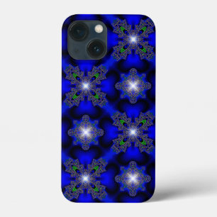 Funda Para iPhone 13 Mini Flores artdeco en estilo retro