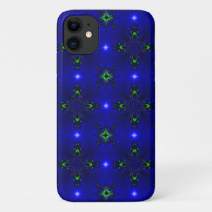 Funda Para iPhone 11 Flores artdeco en estilo retro