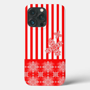 Funda Para iPhone 13 Pro Flores artdeco en estilo retro